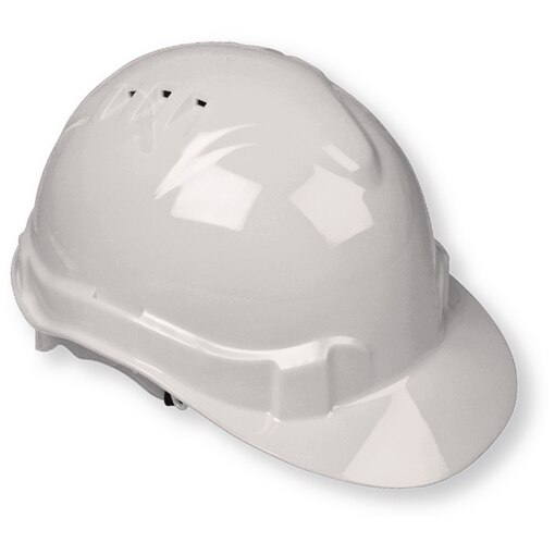 Casque de sécurité RAL 9016 blanc